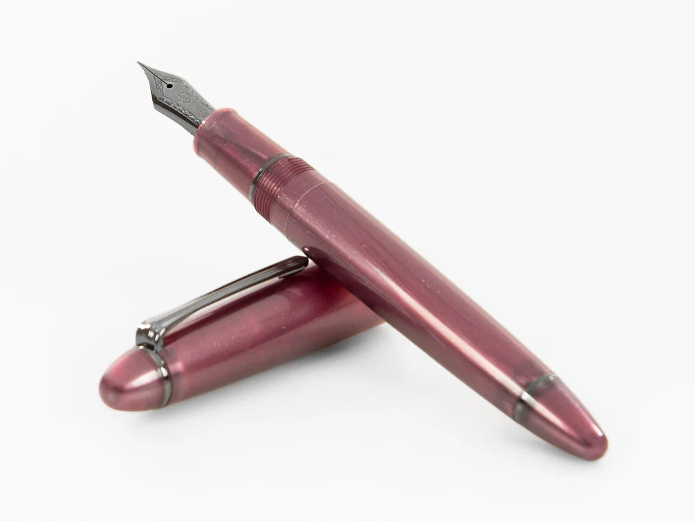 Sailor 1911 Ringless Metallic Simply Red Fountain Pen, 11-8626-430 - Image 8