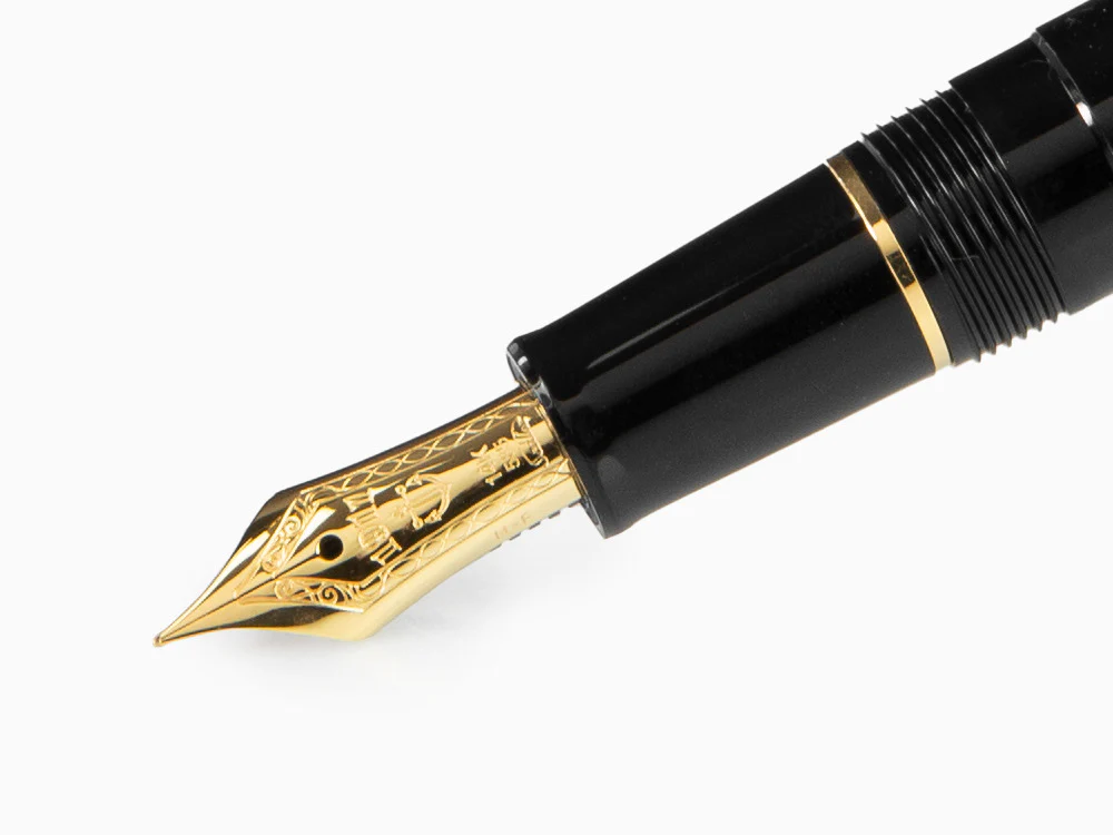 Sailor 1911 Standard Series Fountain Pen, Black, Gold trim, 11-1219-420 - Image 4