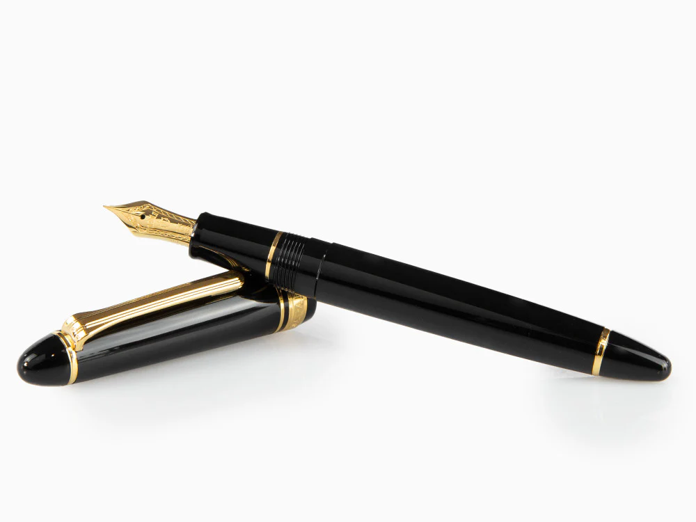 Sailor 1911 Standard Series Fountain Pen, Black, Gold trim, 11-1219-420 - Image 8