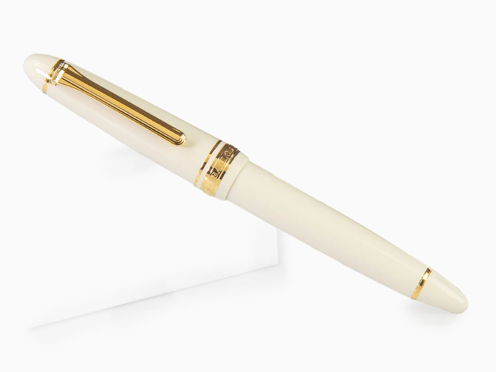 Sailor 1911 Standard Series Fountain Pen, Ivory, Gold Trim, 11-1219-417 - Image 3