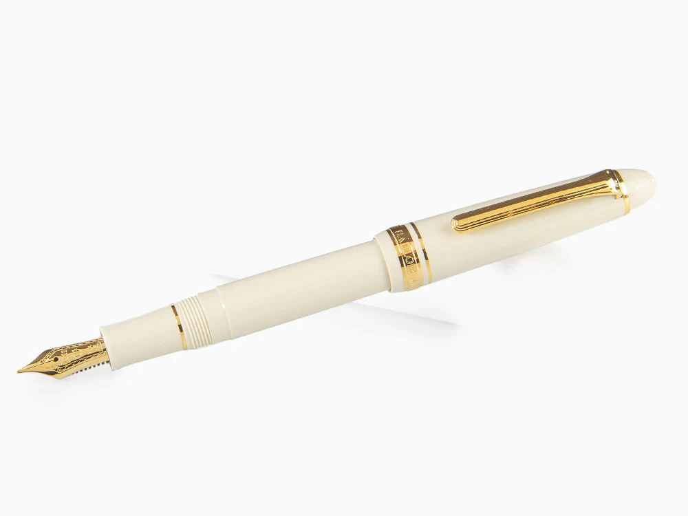 Sailor 1911 Standard Series Fountain Pen, Ivory, Gold Trim, 11-1219-417 - Image 4
