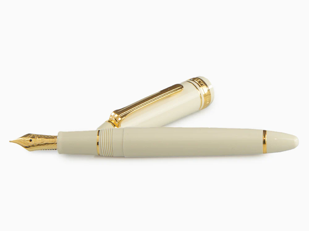 Sailor 1911 Standard Series Fountain Pen, Ivory, Gold Trim, 11-1219-417 - Image 7