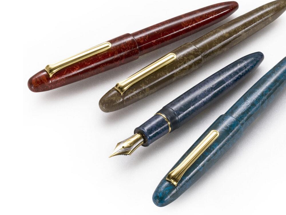 Sailor KOP Iro Miyabi II KON-RURI Fountain Pen, Ebonite, 10-1600-448 - Image 3