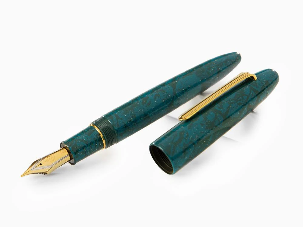 Sailor KOP Iro Miyabi II RAN-PEKI Fountain Pen, Ebonite, 10-1600-449 - Image 4
