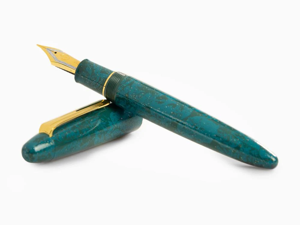Sailor KOP Iro Miyabi II RAN-PEKI Fountain Pen, Ebonite, 10-1600-449 - Image 8