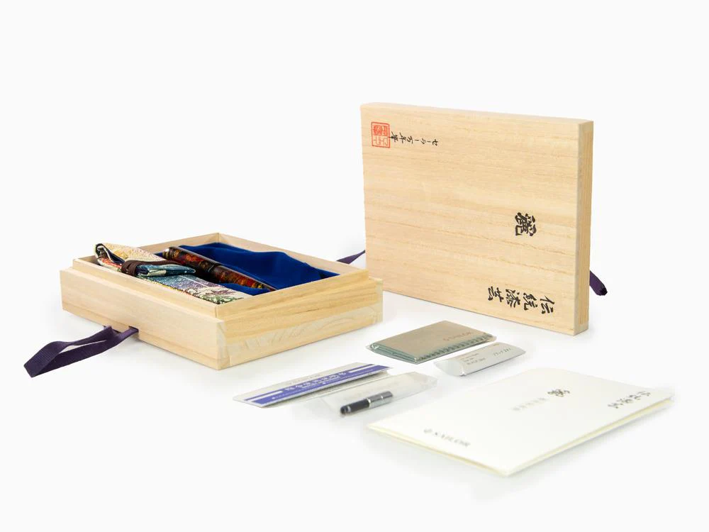 Sailor Limited Edition 'Rei' 3rd series Fukui Wakasa-nuri Fountain Pen - Image 9