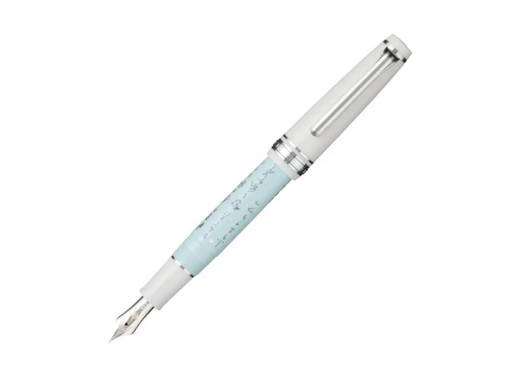 Sailor PG Seasonal Waka Poetry Winter Fountain Pen 11-8988-441 - Image 2