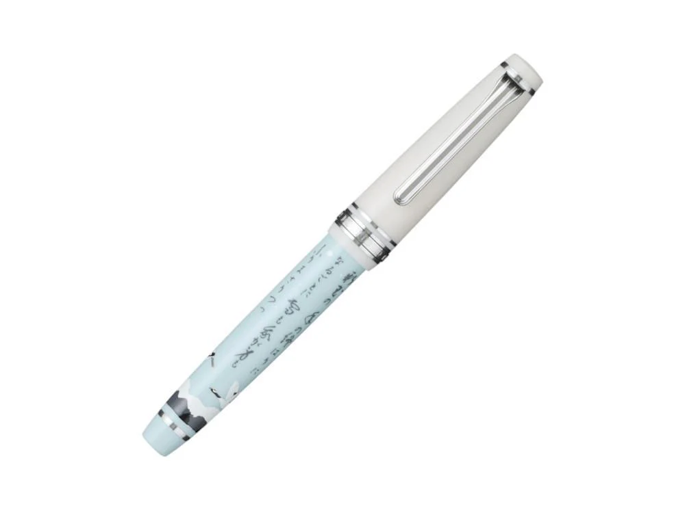 Sailor PG Seasonal Waka Poetry Winter Fountain Pen 11-8988-441 - Image 3