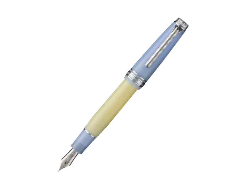 Sailor PG Smoothie 2nd Edition Blue Milkshake Fountain Pen, 11-4172-417 - Image 2