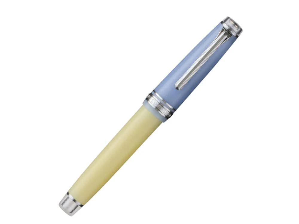 Sailor PG Smoothie 2nd Edition Blue Milkshake Fountain Pen, 11-4172-417 - Image 3