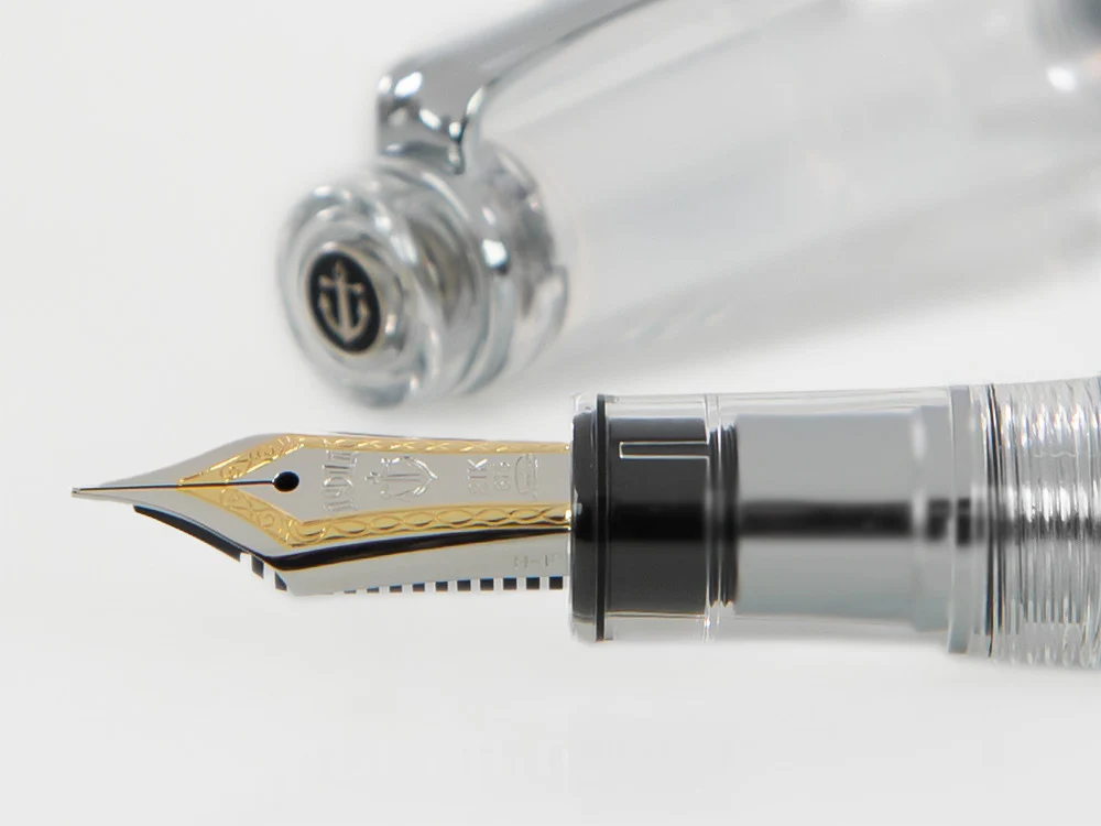 Sailor Professional Gear Demonstrator Fountain Pen, Chrome, 11-9237-400 - Image 5