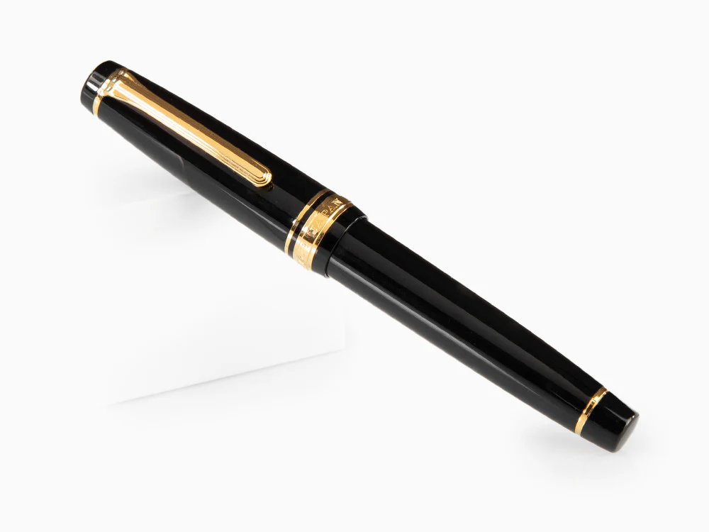 Sailor Professional Gear Gold 24k Fountain Pen, Black, 11-2036-420 - Image 3
