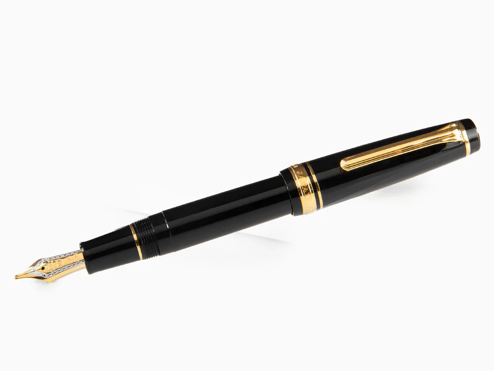 Sailor Professional Gear Gold 24k Fountain Pen, Black, 11-2036-420 - Image 4