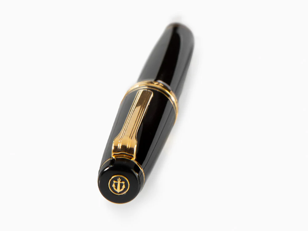 Sailor Professional Gear Gold 24k Fountain Pen, Black, 11-2036-420 - Image 6