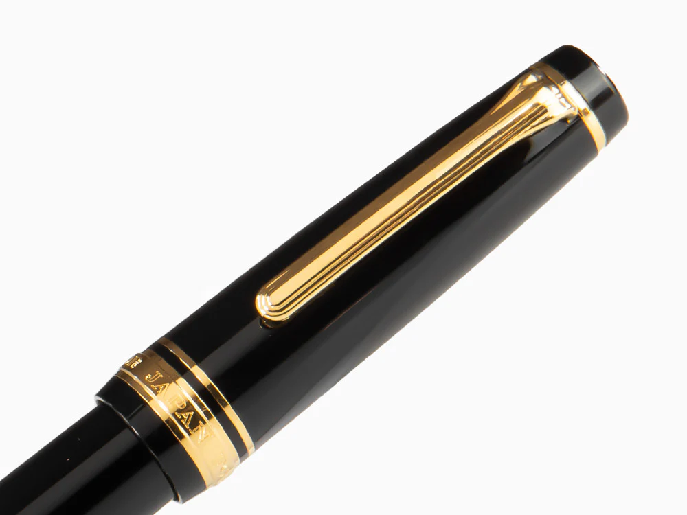 Sailor Professional Gear Gold 24k Fountain Pen, Black, 11-2036-420 - Image 9