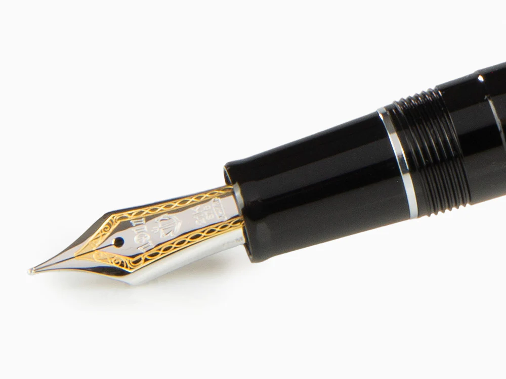 Sailor Professional Gear Silver Fountain Pen, Black, Chrome, 11-2037-420 - Image 5