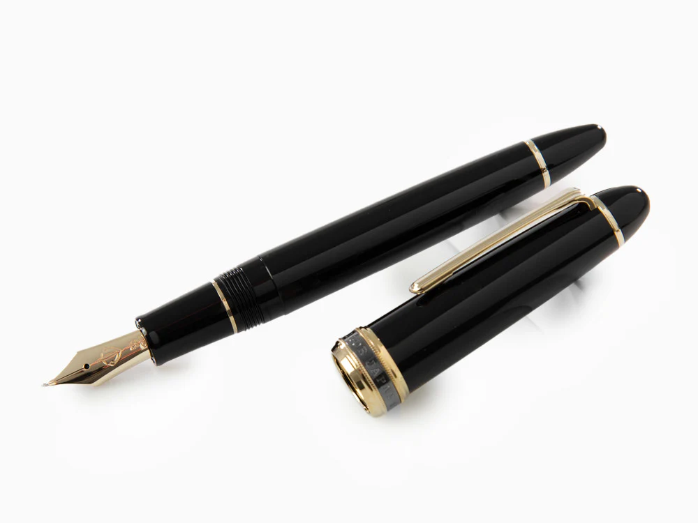 Sailor Special Nib Naginata Fude De Mannen Fountain Pen, 21K Gold - Image 4
