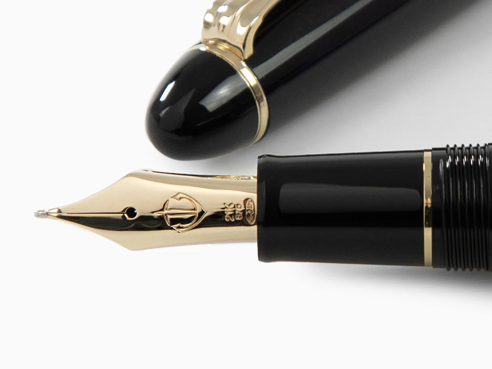 Sailor Special Nib Naginata Fude De Mannen Fountain Pen, 21K Gold - Image 5