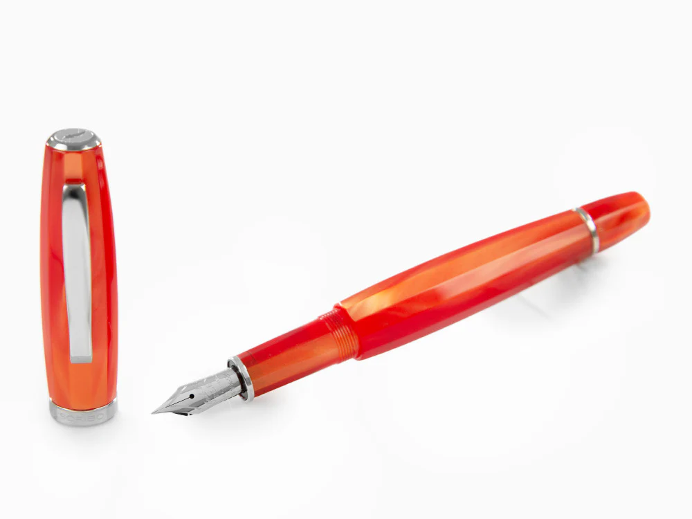 Scribo Feel Arancia Fountain Pen, 14K, Limited Edition, FEEFP29PL1403 - Image 2