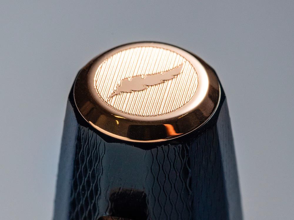 Scribo Feel Dandy Notturno Fountain Pen,18K Rose gold, FEEFP42RG1803 - Image 6