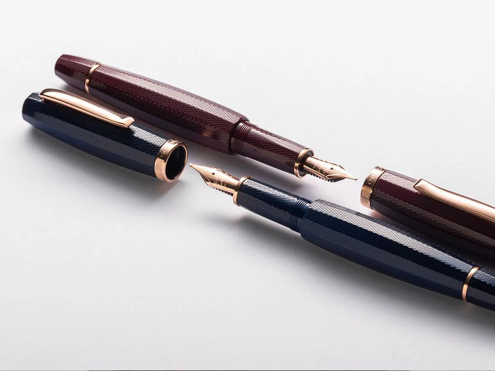 Scribo Feel Dandy Notturno Fountain Pen,18K Rose gold, FEEFP42RG1803 - Image 7