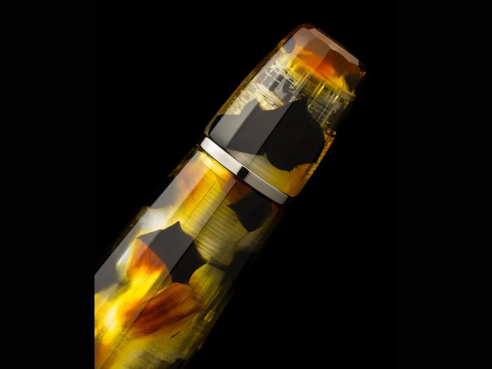 Scribo Feel Finestra sul Tempo Fountain Pen, 18k Gold, LE, FEEFP39RT1803 - Image 8