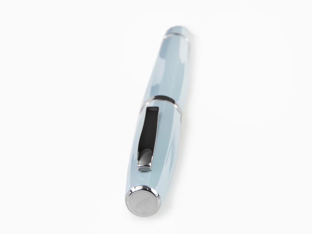 Scribo Feel Fountain Pen, Blue Resin, Ruthenium trim, FEEFP03RT1803 - Image 6