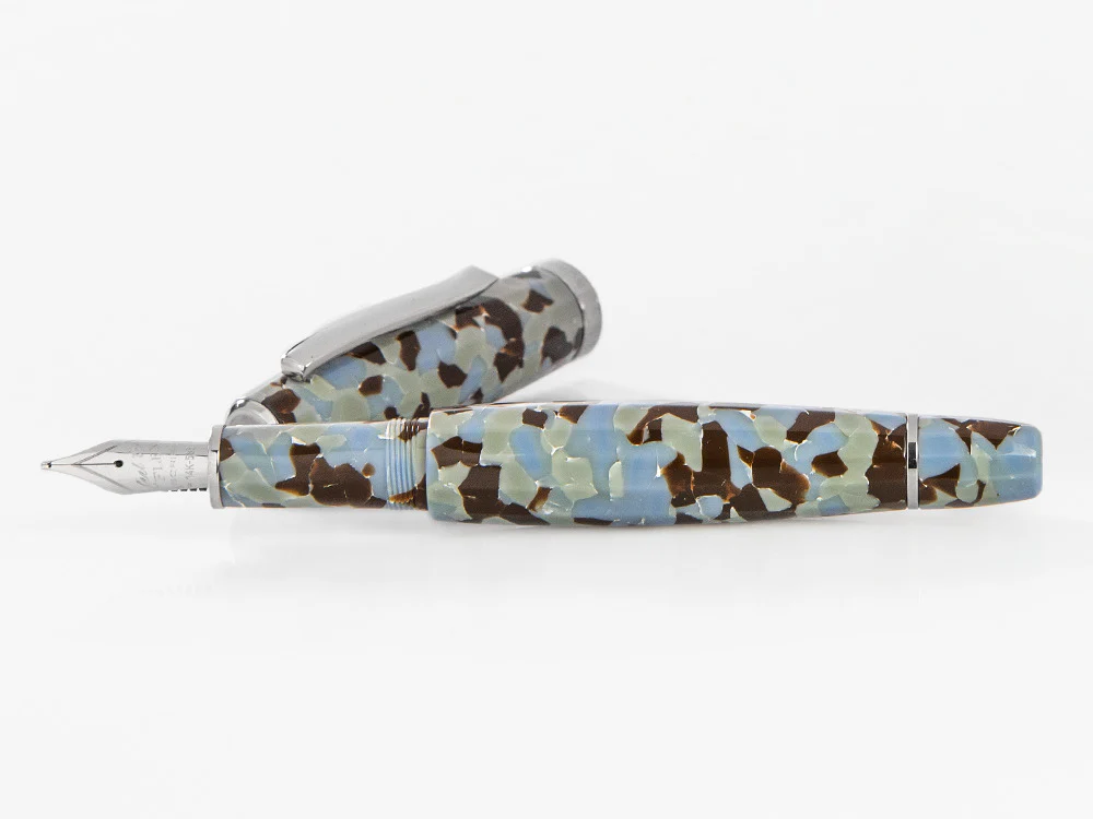 Scribo Feel Graniglia Fountain Pen, 14K, Limited Edition, FEEFP25PL1403 - Image 7