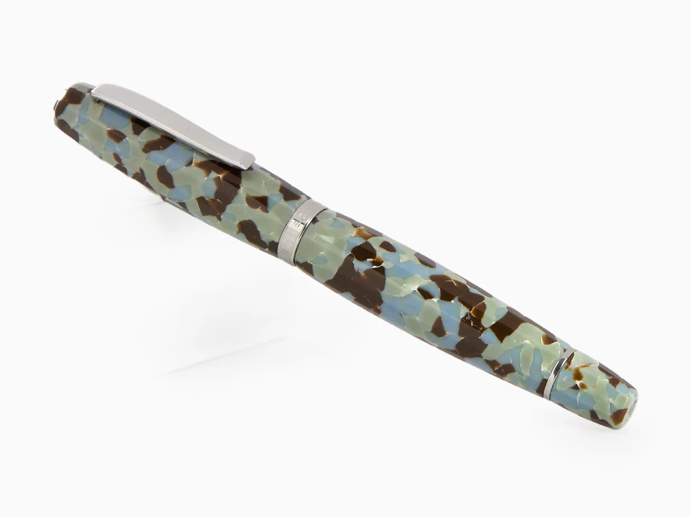 Scribo Feel Graniglia Fountain Pen, 18K Limited Edition, FEEFP25PL1803 - Image 3