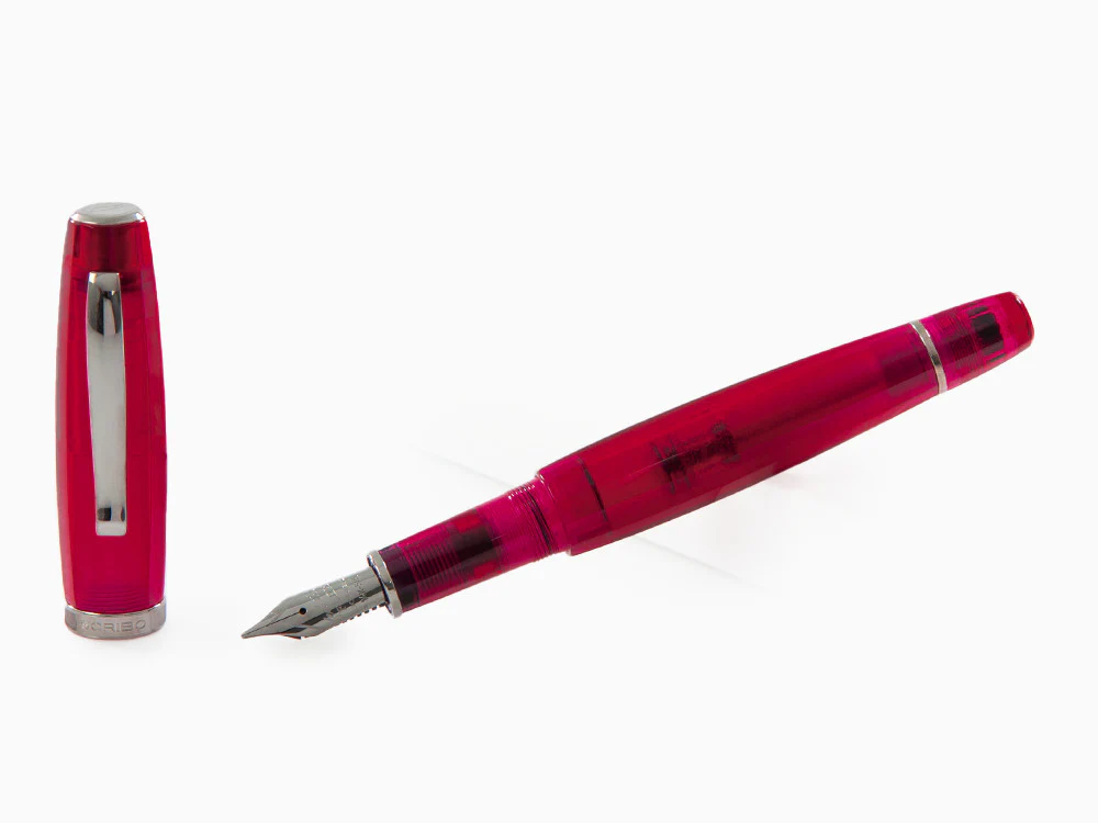 Scribo Feel Ombre Magenta Fountain Pen, 18K, Limited Ed, FEEFP27RT1803 - Image 2