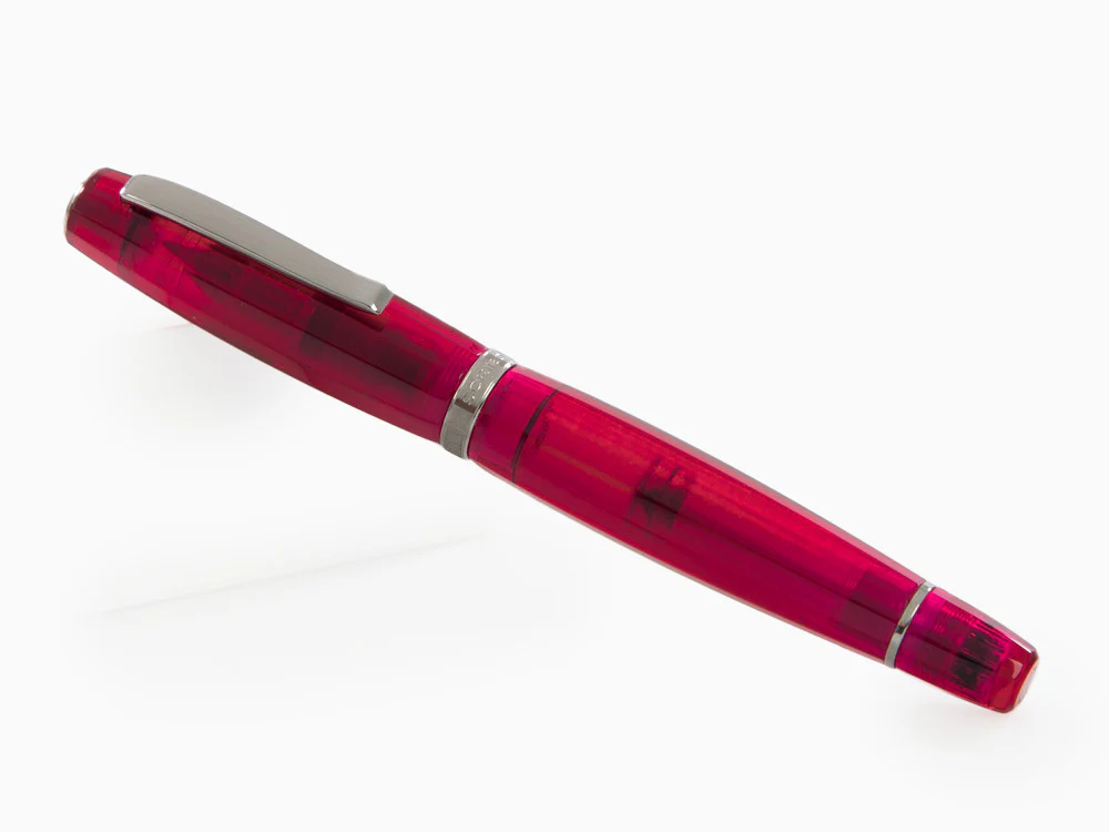 Scribo Feel Ombre Magenta Fountain Pen, 18K, Limited Ed, FEEFP27RT1803 - Image 3