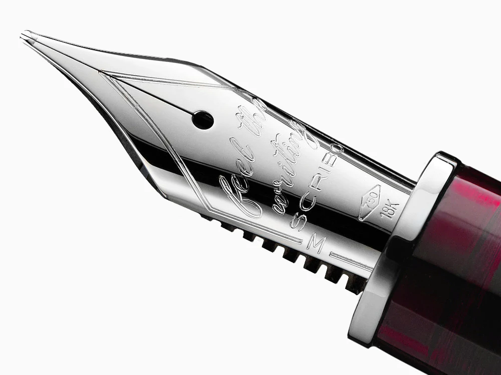 Scribo Feel Ombre Magenta Fountain Pen, 18K, Limited Ed, FEEFP27RT1803 - Image 5