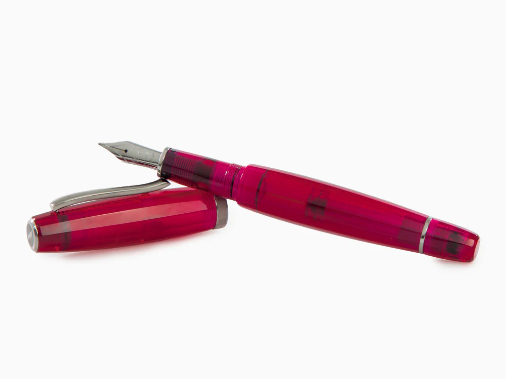 Scribo Feel Ombre Magenta Fountain Pen, 18K, Limited Ed, FEEFP27RT1803 - Image 8