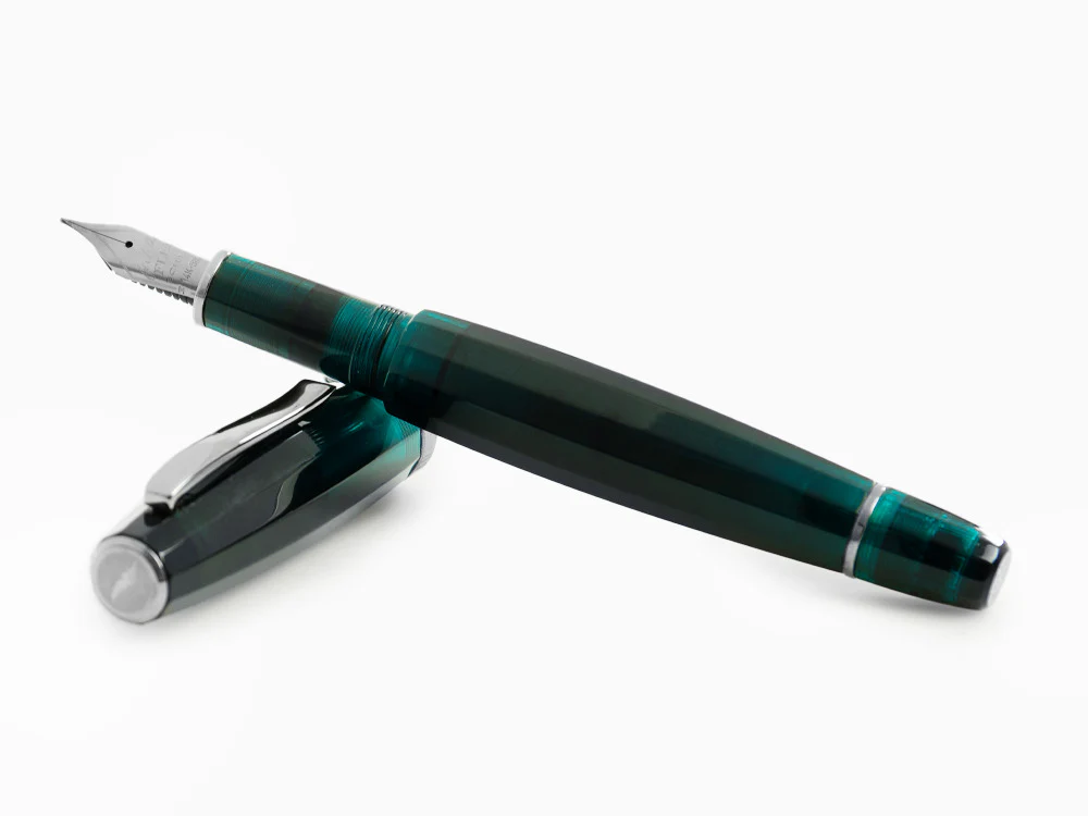 Scribo Feel Ombre Verdi Fountain Pen, 14K, Limited Edition FEEFP28RT1403 - Image 8