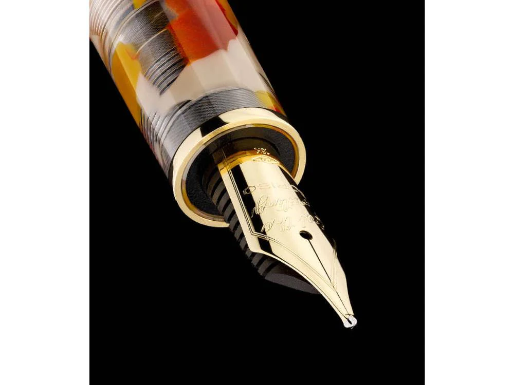 Scribo Feel Sale di Volterra Fountain Pen, 18k Gold, FEEFP40YG1803 - Image 4