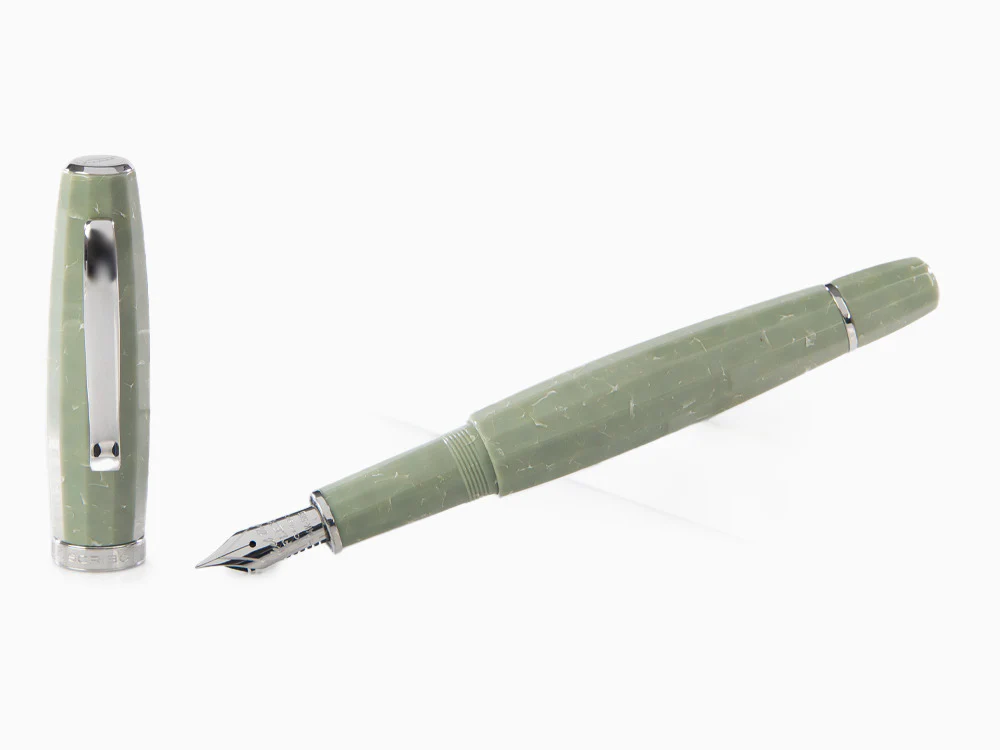 Scribo Feel Verde Antico Fountain Pen, 14K, Limited Ed, FEEFP26PL1403 - Image 2