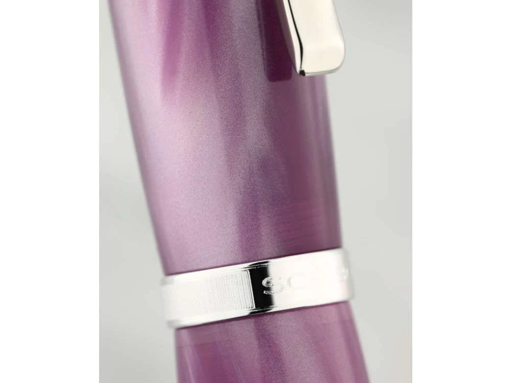 Scribo La Dotta Campanula Fountain Pen, 14K, Limited Ed, DOTFP07PL1403 - Image 4