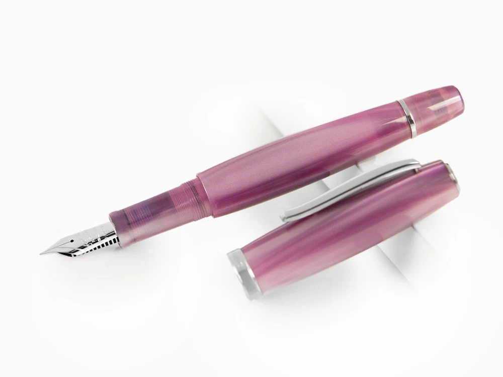 Scribo La Dotta Campanula Fountain Pen, 18K, Limited Ed, DOTFP07PL1803 - Image 4