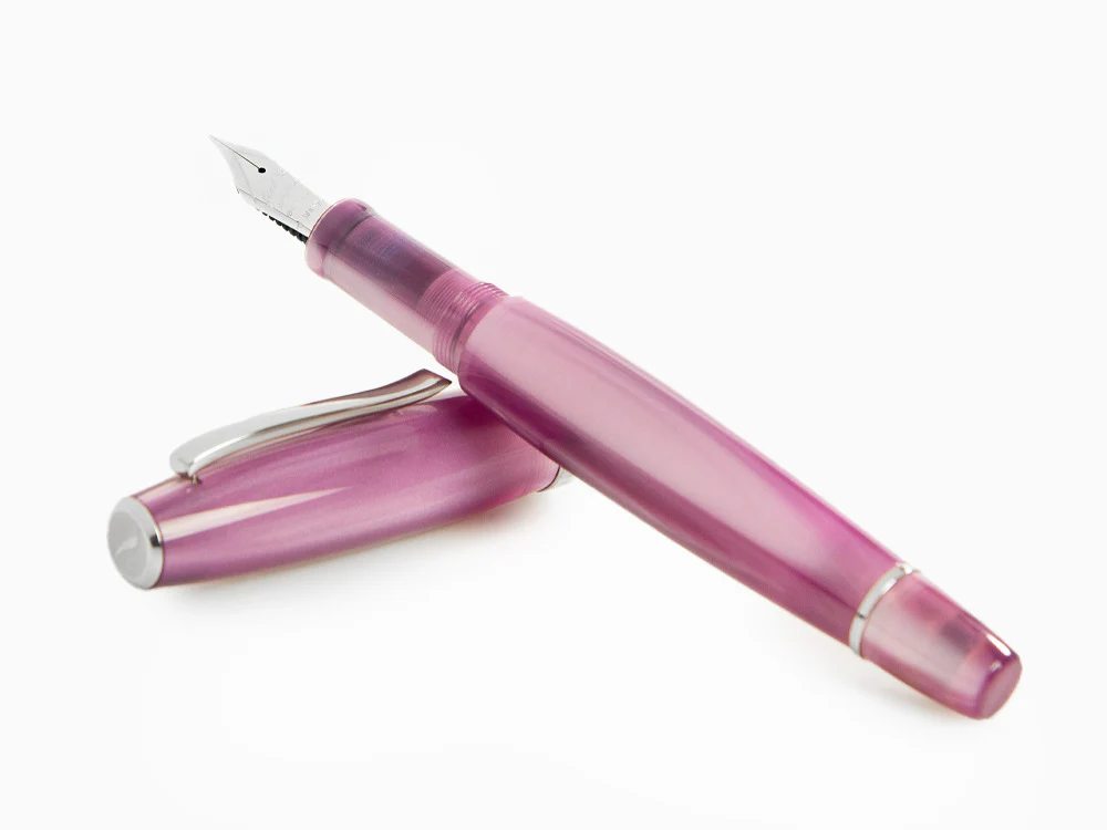 Scribo La Dotta Campanula Fountain Pen, 18K, Limited Ed, DOTFP07PL1803 - Image 8