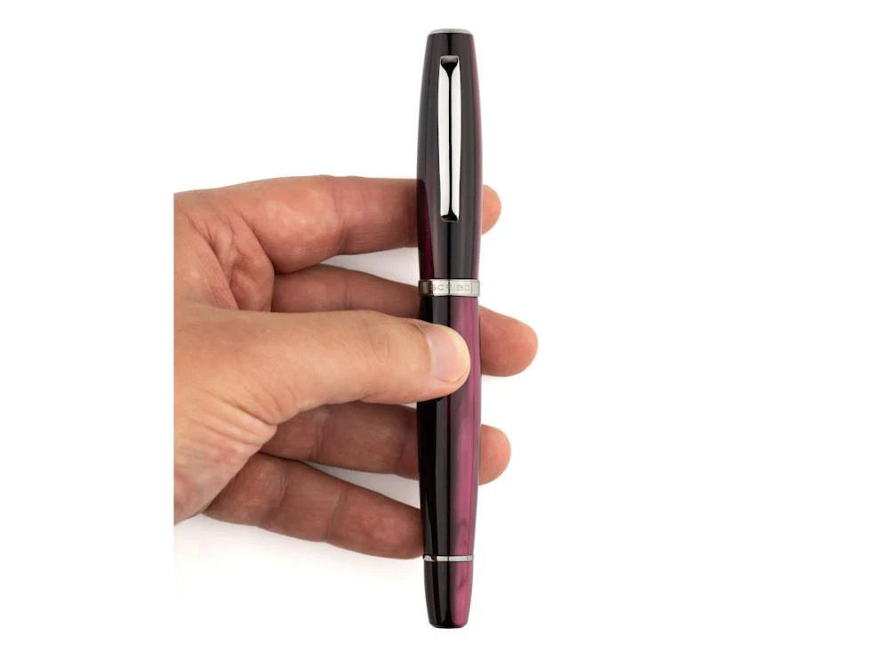Scribo La Dotta Drapperie Fountain Pen, 14K, Limited Ed, DOTFP13RT1403 - Image 6
