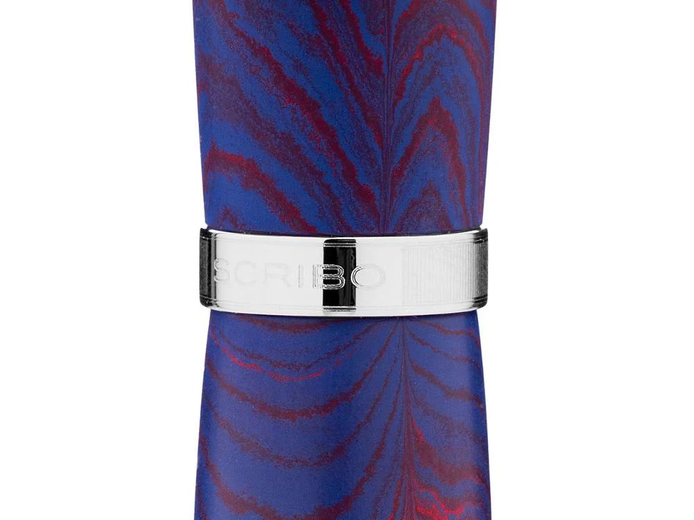 Scribo La Dotta Paradisus Fountain Pen, 18K, Blue, DOTFP25PL1803 - Image 6