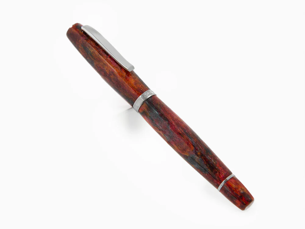 Scribo La Dotta Turrita Fountain Pen, 14K Limited Edition, DOTFP09RT1403 - Image 3