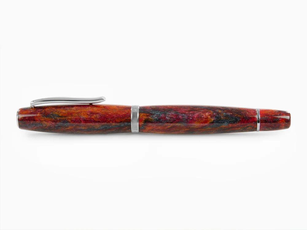 Scribo La Dotta Turrita Fountain Pen, 14K Limited Edition, DOTFP09RT1403 - Image 8