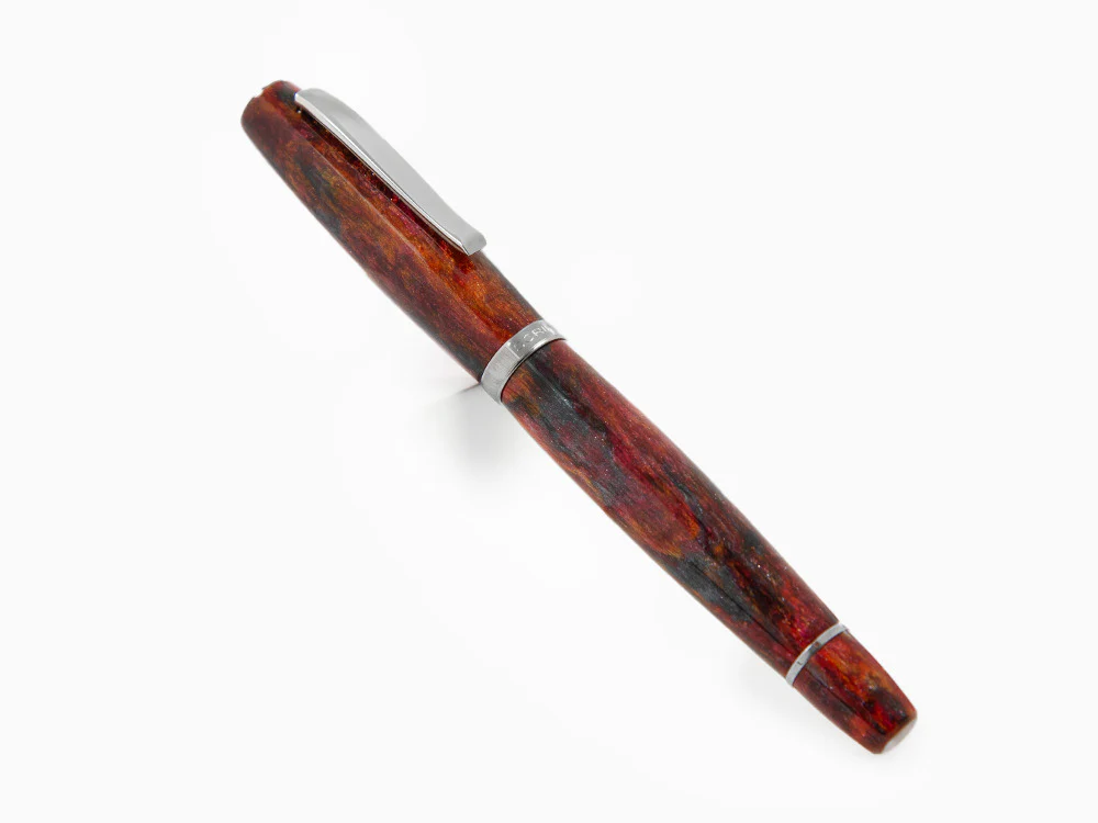 Scribo La Dotta Turrita Fountain Pen,18K, Limited Edition, DOTFP09RT1803 - Image 3