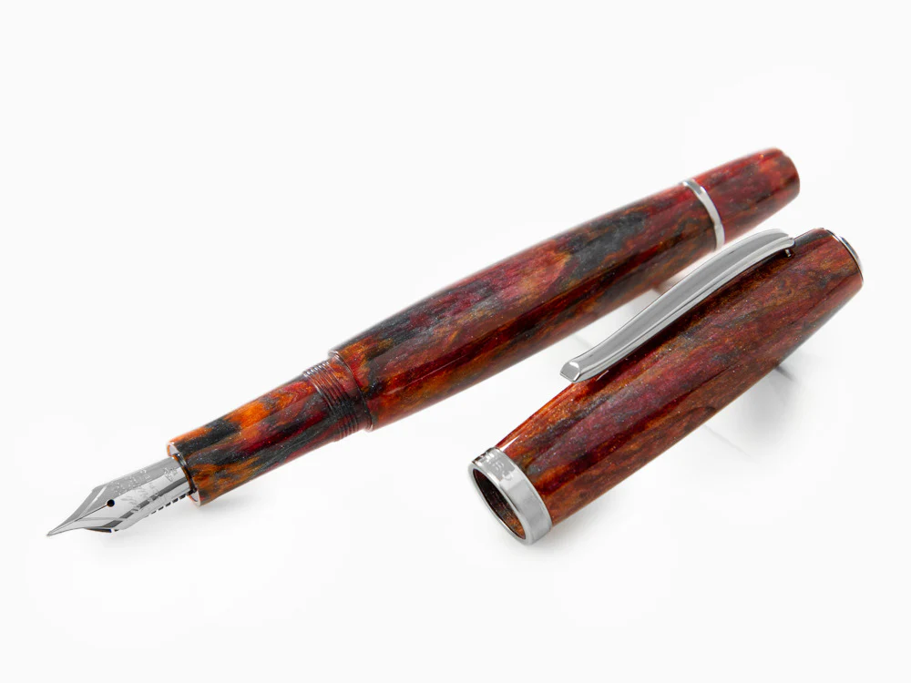 Scribo La Dotta Turrita Fountain Pen,18K, Limited Edition, DOTFP09RT1803 - Image 4