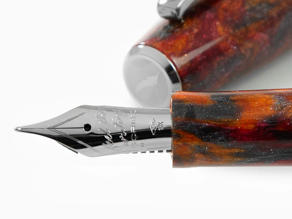 Scribo La Dotta Turrita Fountain Pen,18K, Limited Edition, DOTFP09RT1803 - Image 5