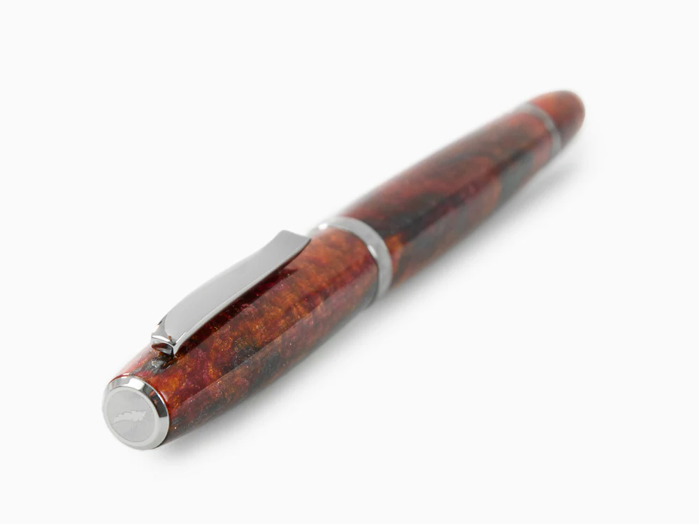 Scribo La Dotta Turrita Fountain Pen,18K, Limited Edition, DOTFP09RT1803 - Image 6