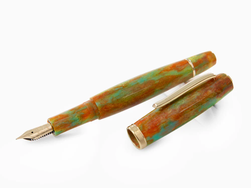 Scribo La Dotta Valverde Fountain Pen, 14K, Limited Ed, DOTFP10YG1403 - Image 3
