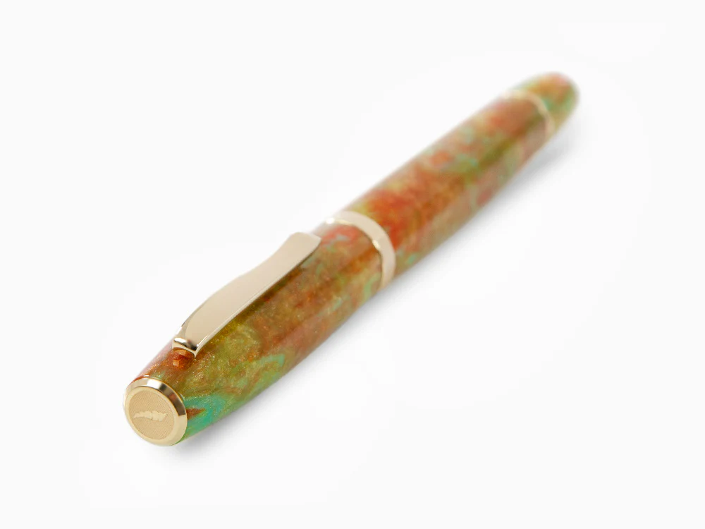 Scribo La Dotta Valverde Fountain Pen, 18K, Limited Edit, DOTFP10YG1803 - Image 6