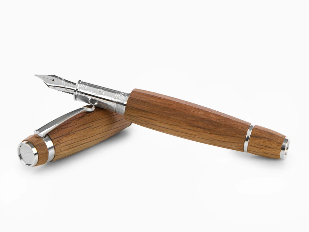 Scribo La Tradizionale Fountain Pen, 18K, Limited Edition, LATFP03RH1803 - Image 7